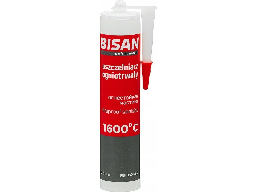 Bisan Højtemperatursilikone 1600°c 310ml (patron)