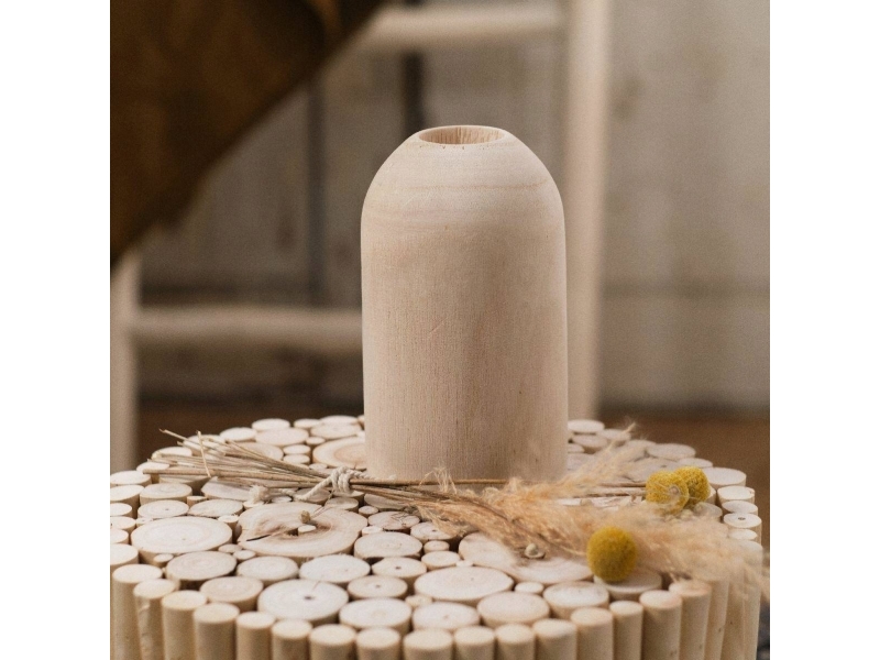 TODAY Dekoration, trävas Pure | Huset - Inredning - Vaser | GameStuff