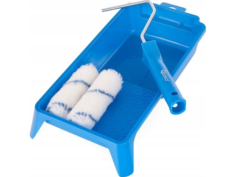 Geko malersæt polyakryl, 4 dele (blå tøj), (20)