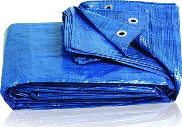 Geko Presenning 12x18m lys/blå +/-5%(1)