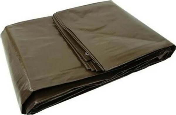 Presenning Geko 4x8 m ekstra tyk/brun 200G (3)