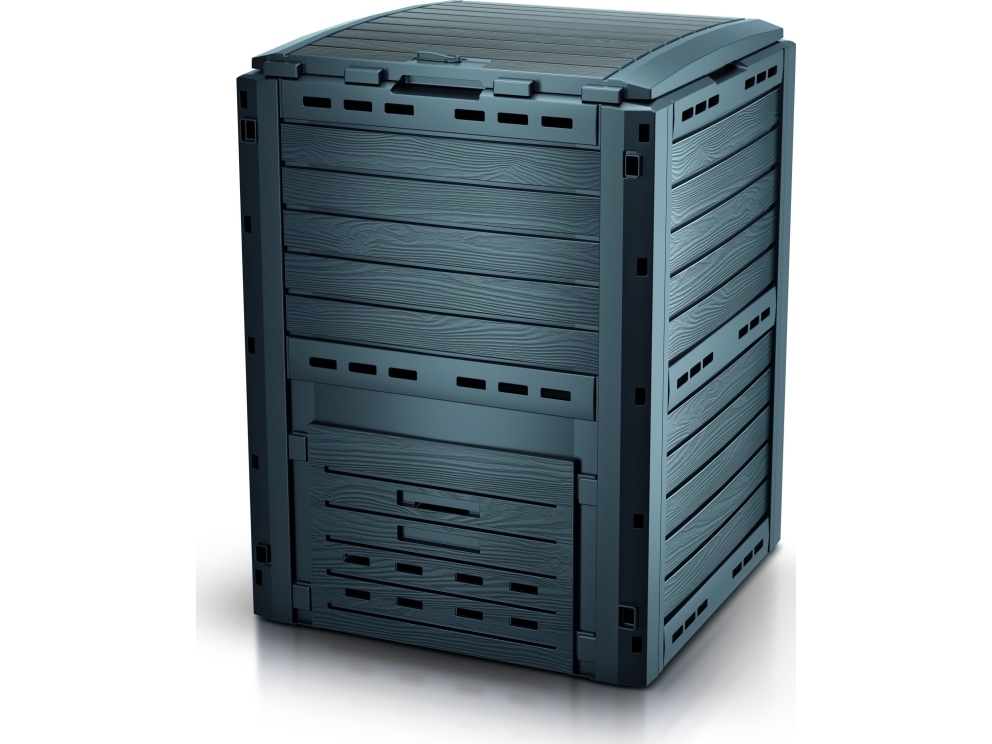 PROSPERPLAST komposto dėžė 280L ANTRACYT COMPOGREEN WOODY | Trädgården - Trädgårdsmaskiner - Kompostkvarnar | GameStuff