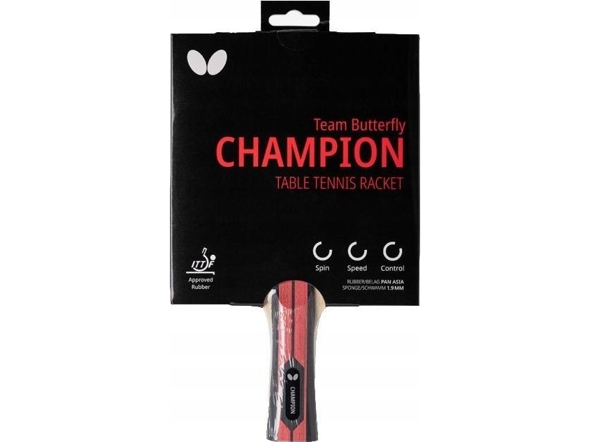 Butterfly Pallet bordtennisketcher Ping Pong Team BUTTERFLY Champion