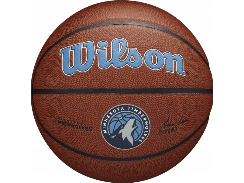 Wilson Team Alliance Minnesota Timberwolves bold WTB3100XBMIN Brazowe 7