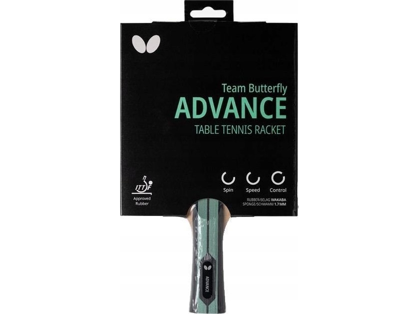 Butterfly ketcher til bordtennis Ping Pong Team BUTTERFLY Advance