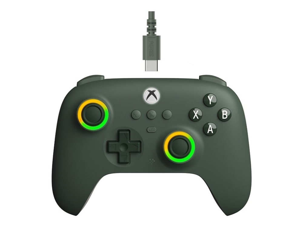 8Bitdo Ultimate C, Pad-ohjain, PC, Xbox One, Xbox Series S, Xbox Series X, D-pad, Valintapainike, Käynnistyspainike, Analoginen/Digitaalinen, Monivärinen, Langallinen