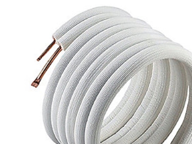 Grundisolerade kylrör - 0,8 mm - 1,0 mm, utan fläns och överfallsmutter, 20 m, 3/8 - 3/4 | Ventilation & Klimat - Värmepumpar - Tillbehör till värmepumpar | GameStuff