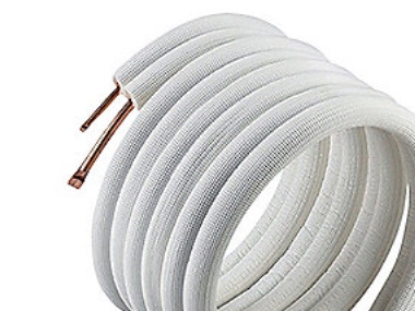 Grundisolerade kylrör - 0,8 mm - 1,0 mm, utan fläns och överfallsmutter, 20 m, 1/2 - 7/8 | Ventilation & Klimat - Värmepumpar - Tillbehör till värmepumpar | GameStuff