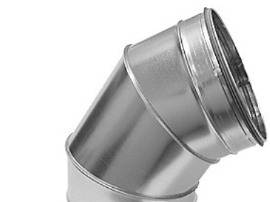 böj Ø630 60 gr. - BF-630-60 nippel/nippel vikt galvaniserad | Ventilation & Klimat - Plaströr & Rördelar - Rör och rördelar | GameStuff