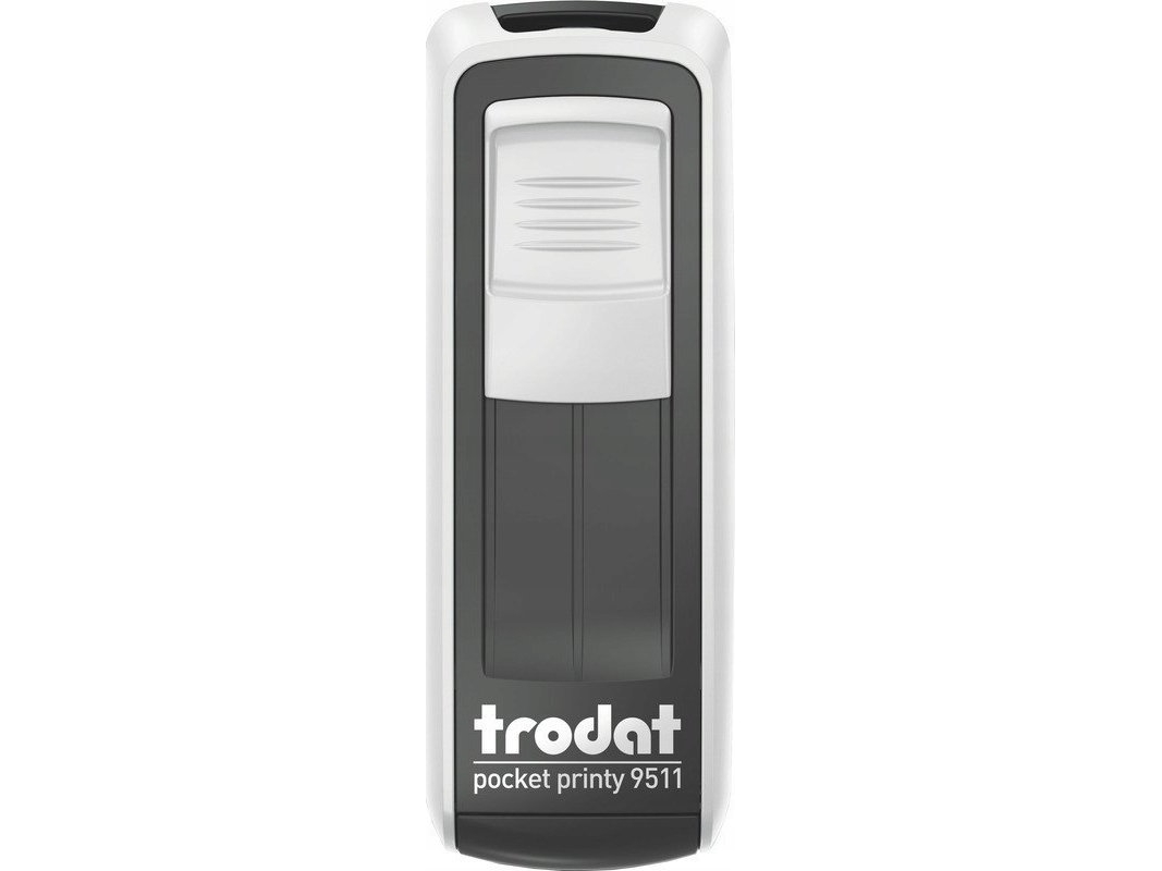 Trodat Pocket Printy 9511 Stempel, Hvid