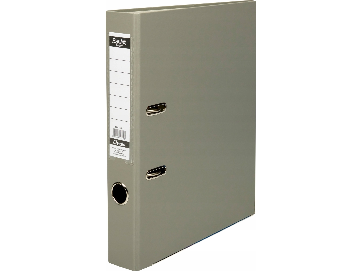 Segregator Bantex Segregator Bantex Budget Classic A4/50Mm Szary