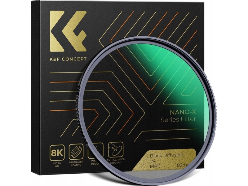 K&F 52 Mm Diffusionsfilter Hd Schwarz (Kf01.1477)
