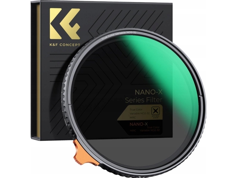 Kf Filter Nd Grau Einstellbar Nd2-Nd32 82Mm Echte Farbe Mrc Nano X K&Ampf Nd 2-32 / Kf01.2161