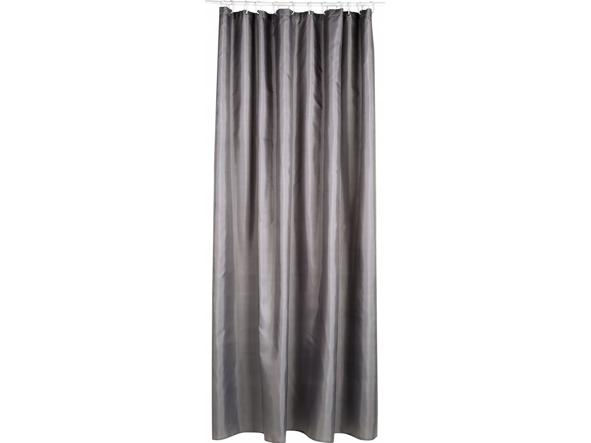 Atmosphera tekstiilisuihkuverho 180 x 200 cm, satiini, hopeanvärinen