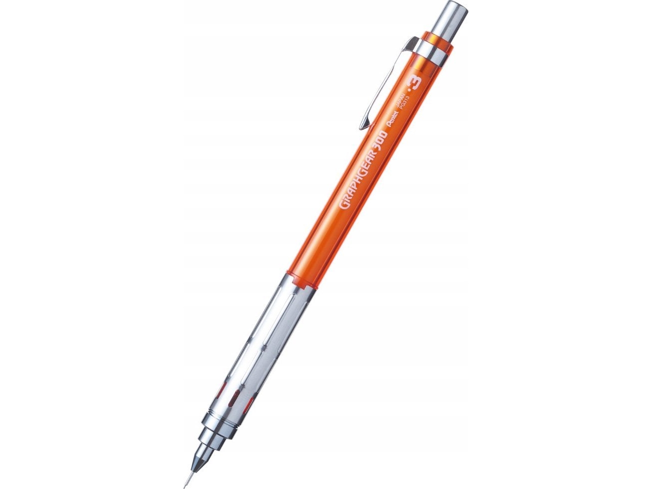 Pentel Automatikblyant Graphgear 300 0,3 Mm Orange