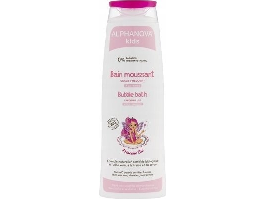 ALPHANOVA KIDS badeshampoo jordbær 250 ml