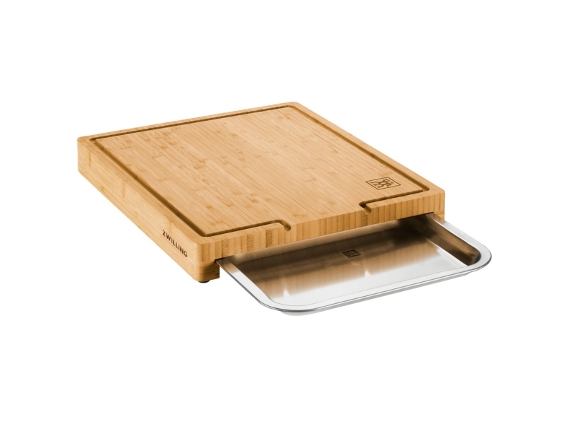 ZWILLING BBQ+ Skärbräda i bambu med RF uppsamlingsbricka, 39x30 cm | Köksutrustning - Köksredskap - Skärbrädor | GameStuff