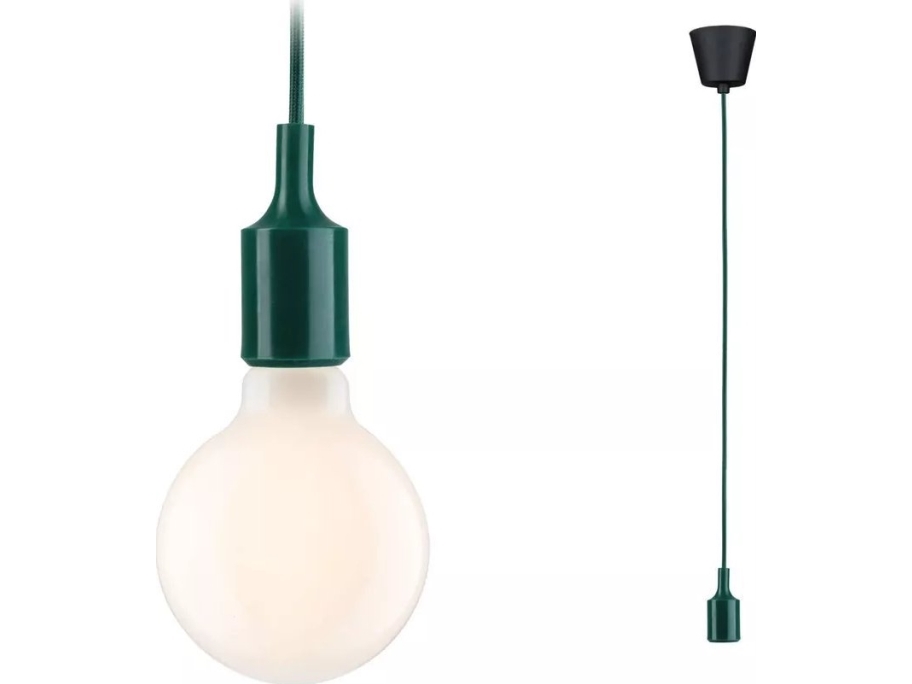 Paulmann 78429 Pendel E27 Grön Svart