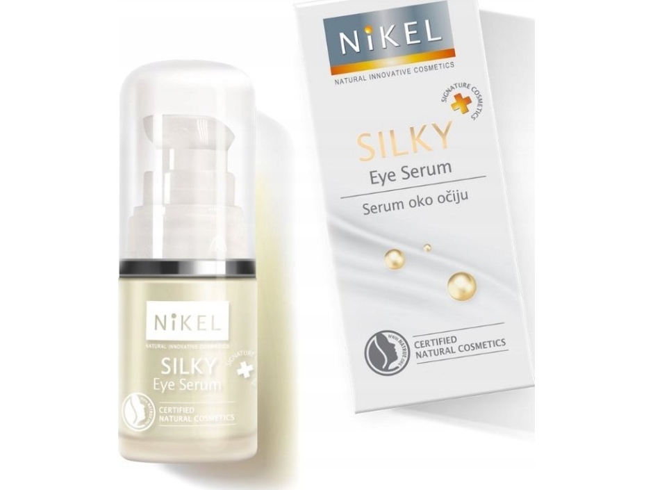 Nikel Nikel Silky Serum Mod Rynker Under Øjnene, Rosenkompleks, 15 Ml
