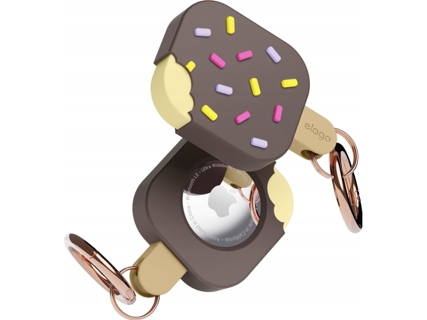 Elago Elago Airtag Ice Cream Case - Tasche Für Airtag Braun - Sicherheitsgarantie - Einfache Ratenzahlung - Kostenloser Versand Ab £170.