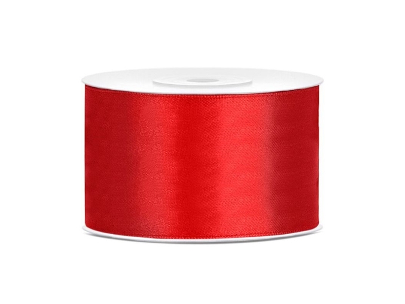Rotes Satinband 38 Mm
