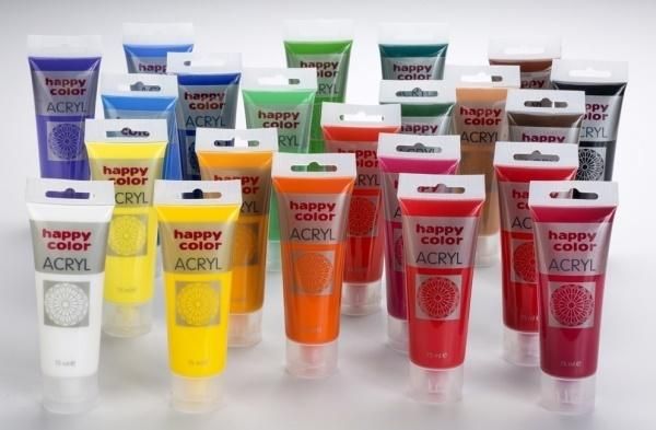 Acrylic Paint 75Ml Gray Hapy Color 0075-80