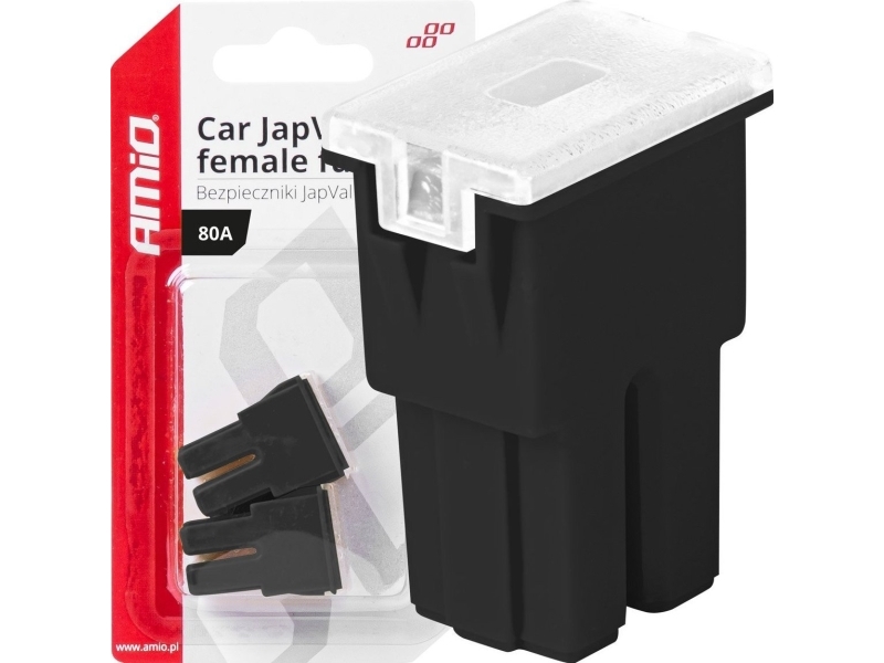 AMiO Automotive sikringer japval pal female 2 stk 80a amio-03394