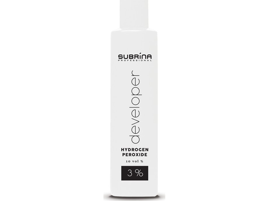 Subrina Professional , Hydrogen Peroxide, Developer, Hair Oxidant Lotion, 3%, 10 Vol, 120 For Women