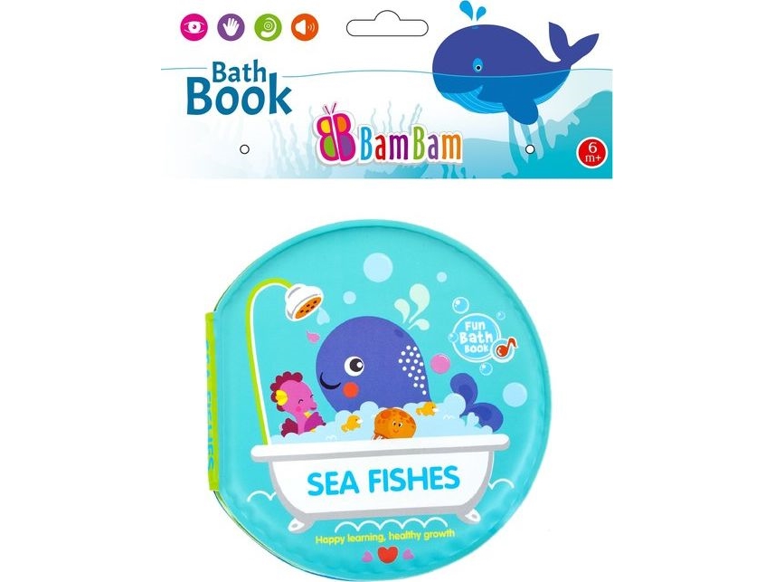 Bam Bam Bathing Book Sea Animals