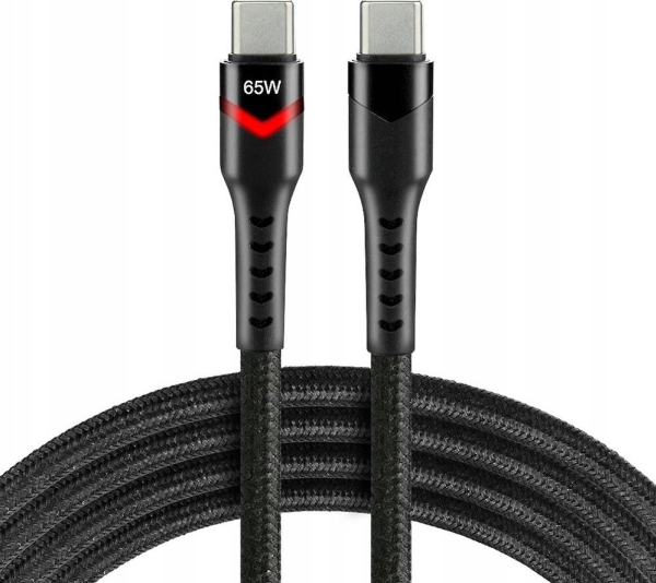Kabel Usb-C Pd Rgb Led 1M Everactive Cbb-1Pdr Power Delivery 3A Kabel Mit 60W Schnellladeunterstützung