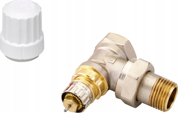 Danfoss Danfoss patteriventtiili RA-IN, normaali virtaus, DN 15, kulmaventtiili, F 013G6583