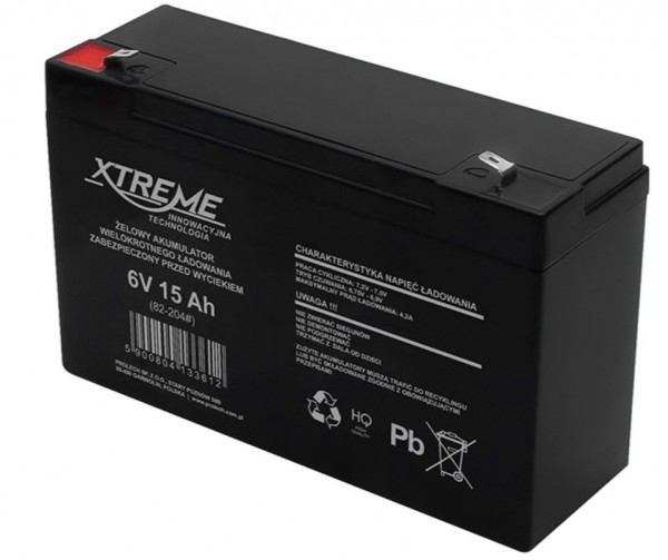 Blow 6V 15Ah Xtreme Gel-Batterie