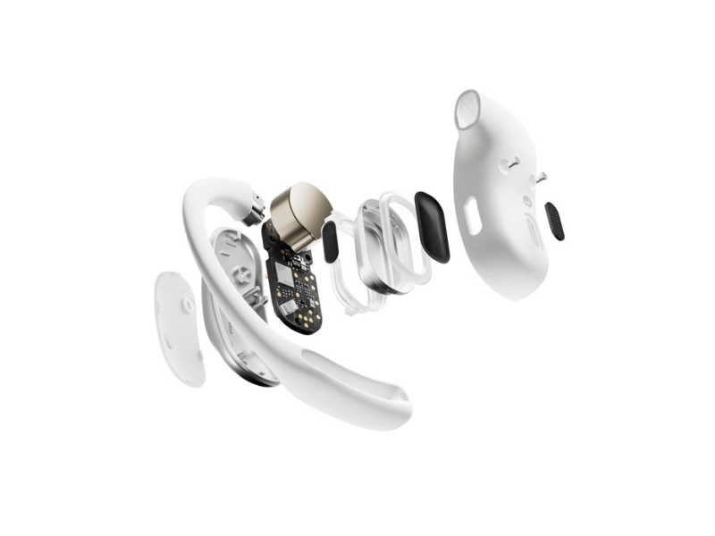 Shokz Openfit Air Kabellose Kopfhörer, Weiß
