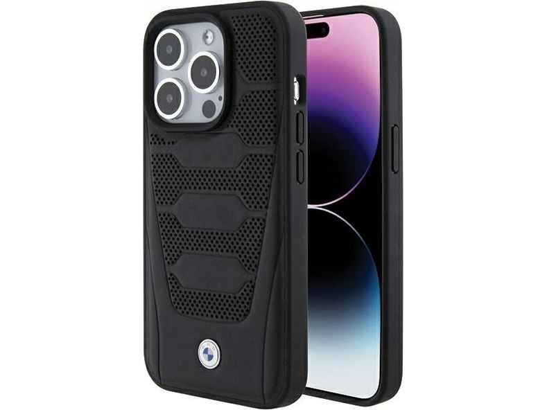 Bmw Leather Seats Pattern Dėklas Iphone 15 Pro Max - Juodas