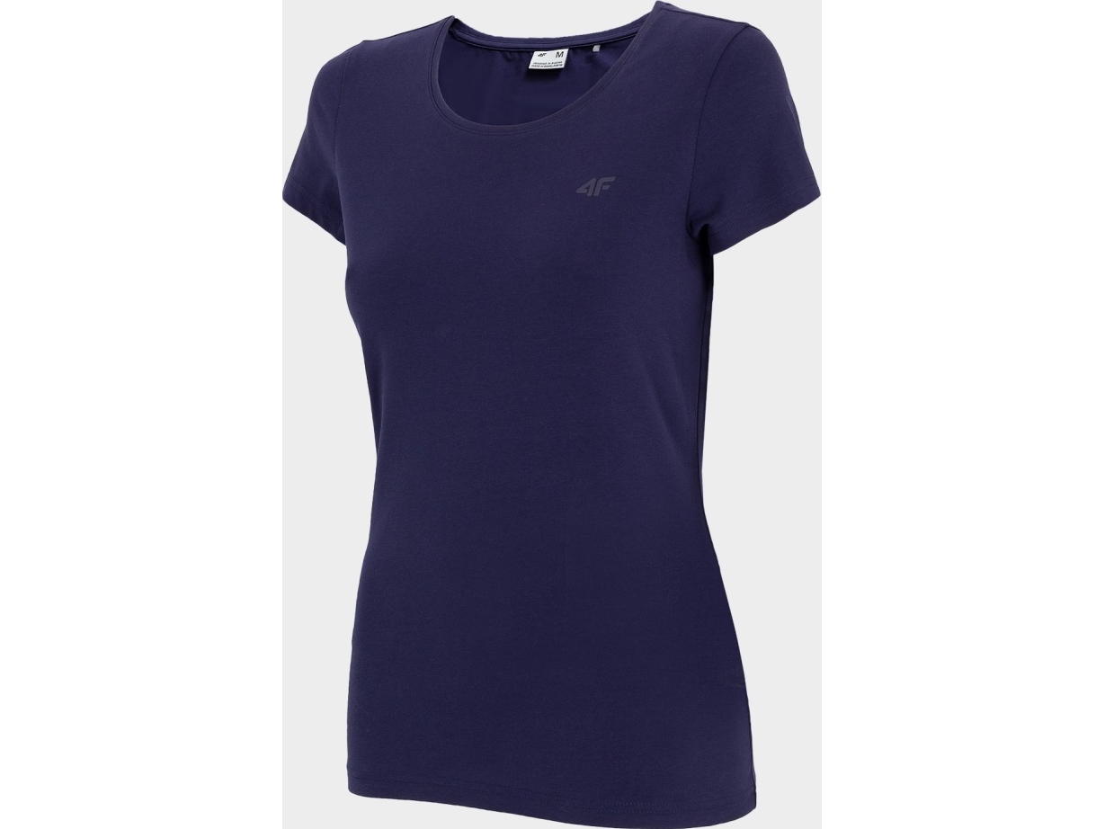 4F Damen-T-Shirt H4z22-Tsd350 Dunkelblau Rs