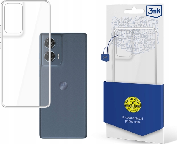 3Mk Clear Case Für Motorola Moto Edge 50 Fusion - Transparent