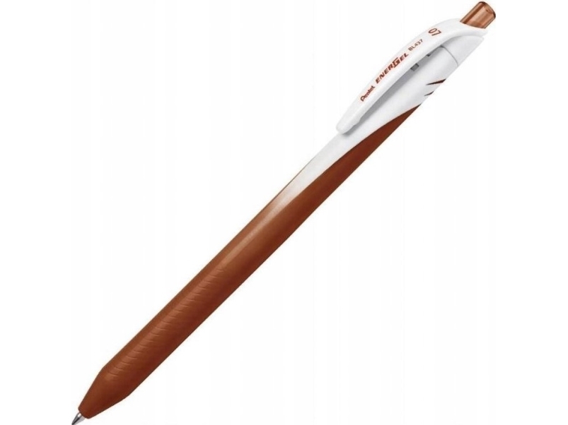 Pentel Energel Bl437 Kugelschreiber, Braun
