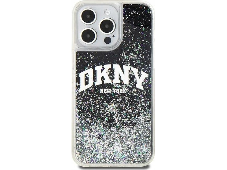 Dkny Tasche Für Iphone 13 Pro Max Dkhcp13xlbnaek (Dkny Hc Liquid Glitters W/Arch Logo) Schwarz