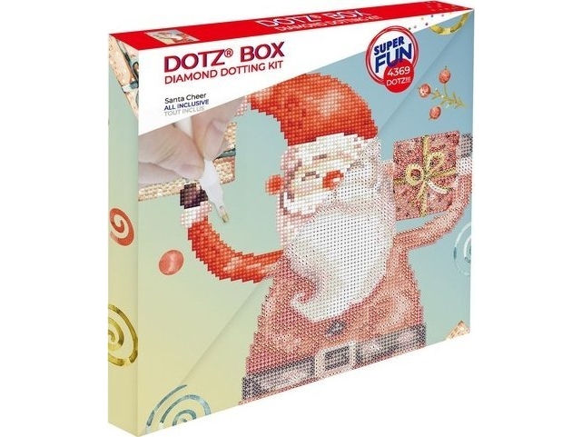 Diamond Dotz Diamond Dotz Dotz Box Santa Cheer