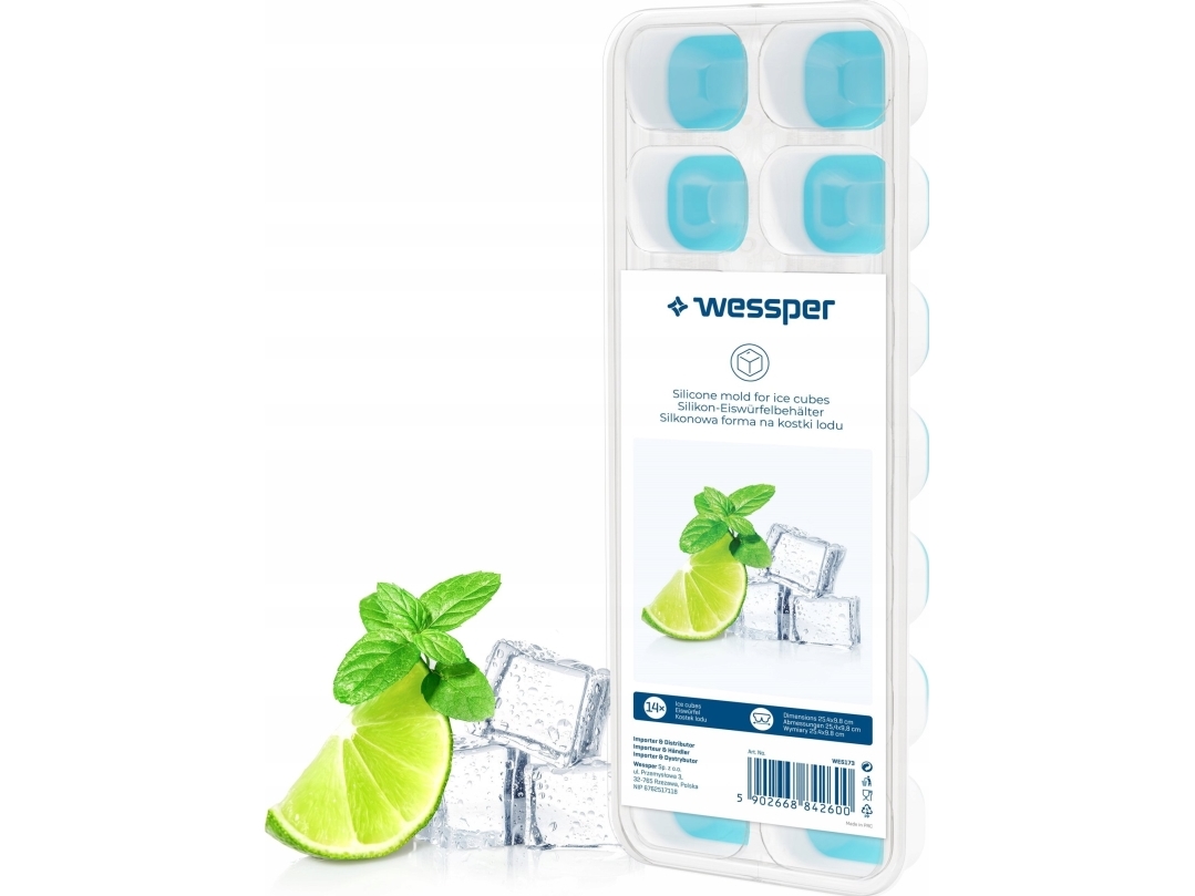 Wessper isbitsbricka i silikon - 14 kuber | Vitvaror - Vitvaror tillbehör | GameStuff