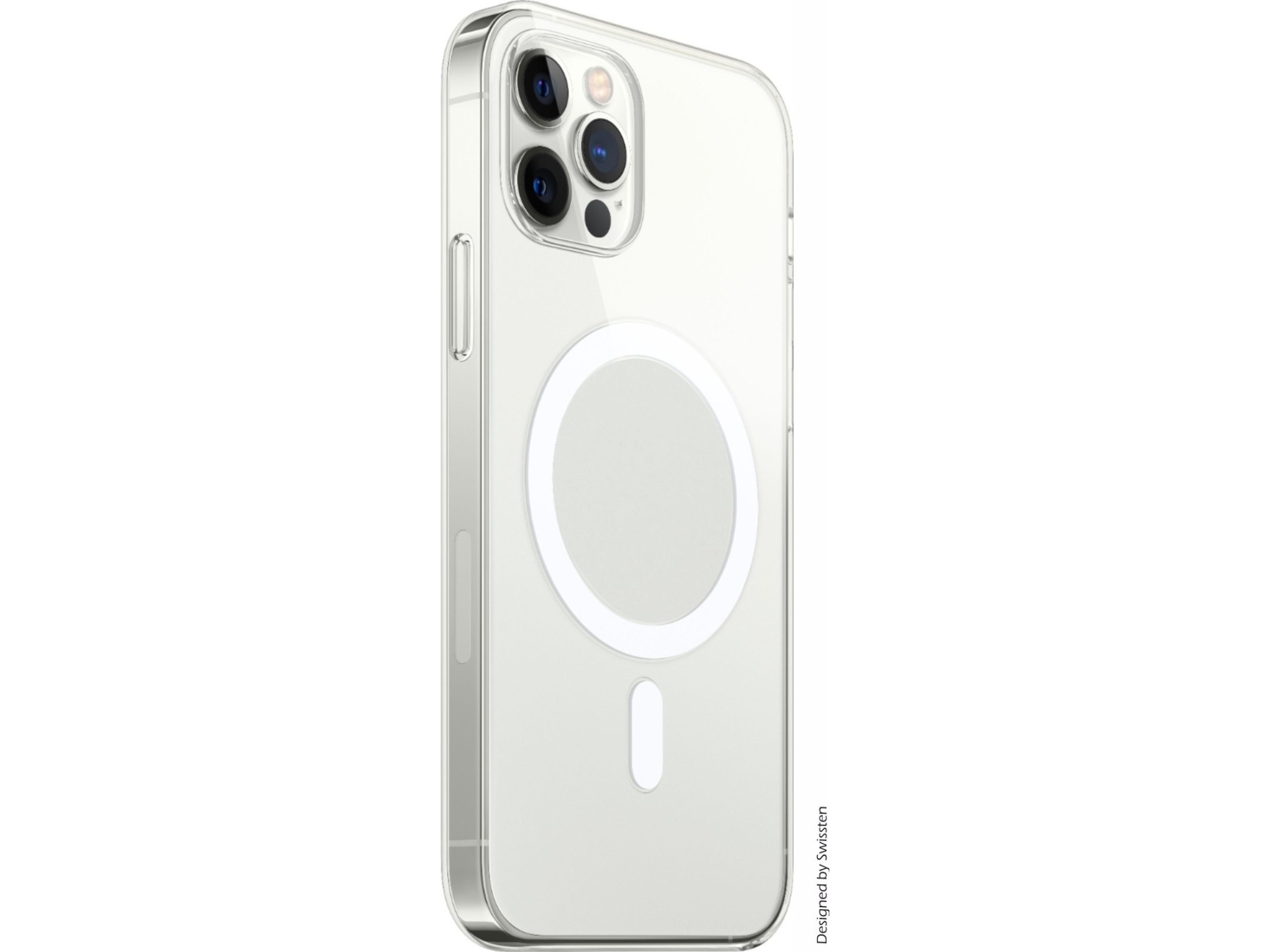 Swissten Clear Jelly Magstick Nugaros Dėklas, Skirtas Apple Iphone 15 Pro Max