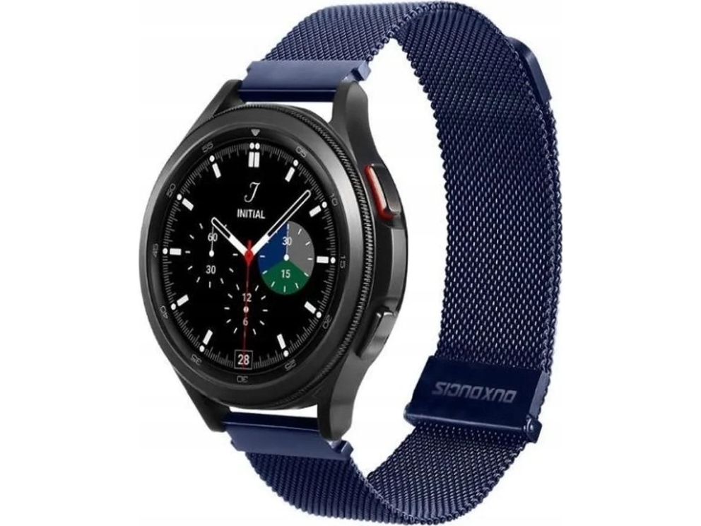Dux Ducis Dux Ducis Milanese Edelstahl Magnetband 20 Mm Blau