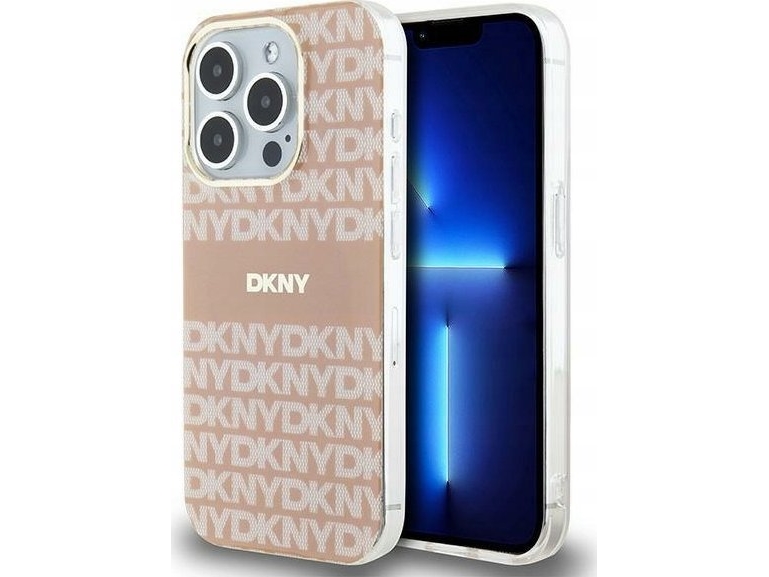Dkny Dkhmp13xhrhsep Iphone 13 Pro Max 6.7" Lyserød Hardcase Iml Mono & Stripe Magsafe