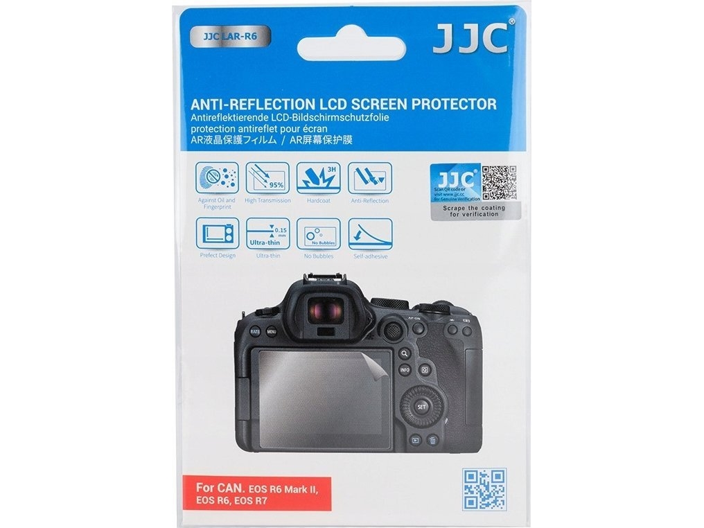 Jjc Osłona Na Ekran Monitor Lcd Do Aparatu Canon Eos R6 Mark Ii, R6, R7 / Lar-R6