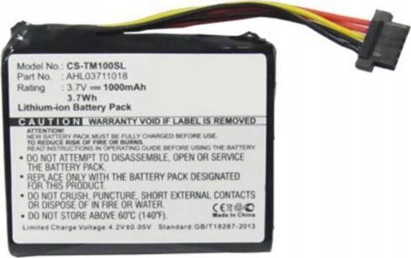 Kf Akku Akku Ahl03711018 Gps Navigation Tomtom Go Live 1000 1005 2050 / Cs-Tm100sl
