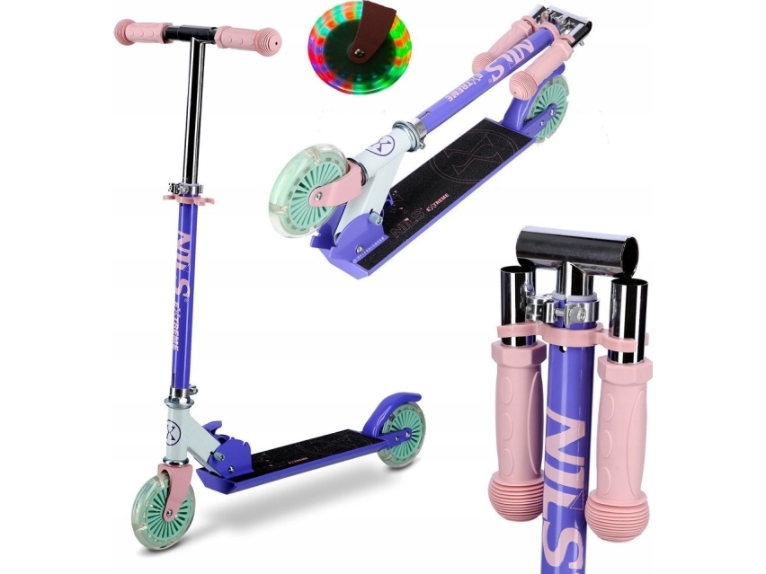 Nils Extreme HD120L LED VIOLET NILS EXTREME løbehjul