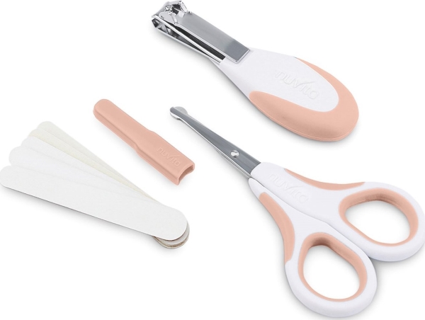 Nuvita kosmetikset för naglar: sax, filer och 5 filar - English Rose | Smink - nagelvård - nagelsax | GameStuff