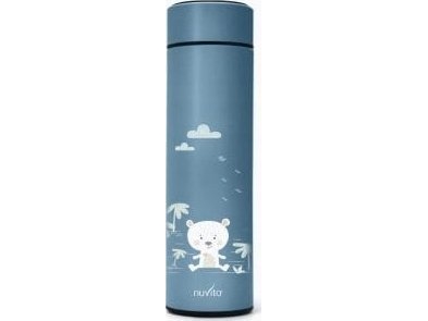 Nuvita Nuvita Nuvita, termospullo, jossa lämpötila-anturi, sininen, 500 ml