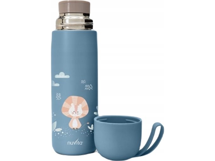 Nuvita Nuvita, termos med handtag, blå, 400 ml | Utomhus - Outdoor utrustning - Thermo & Kopp | GameStuff