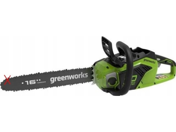 Motorsåg Greenworks GD40CS18K2X 40 V 40 cm | Trädgården - Trädgårdsmaskiner - Batteri gräsklippare | GameStuff